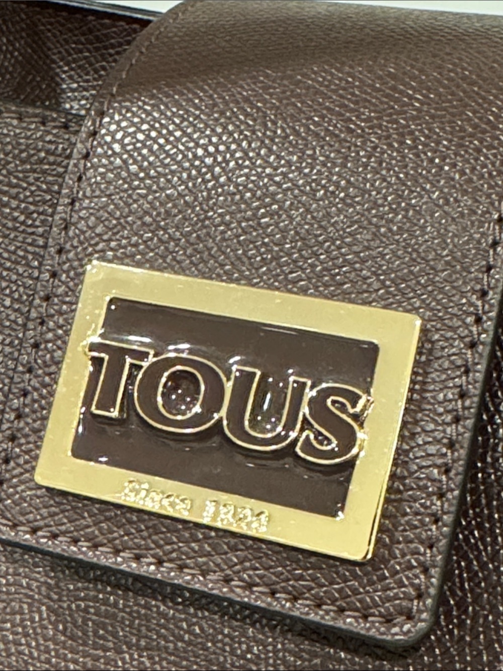 TOUS Bag Funny Tote Large Brown Bag Sold Out Online NWOT - Picture 6 of 17